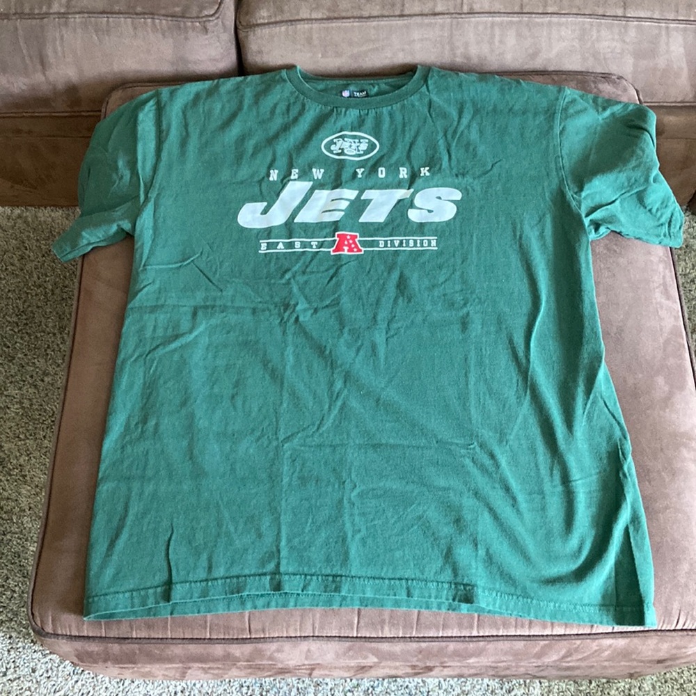 New York Jets T-shirt.  XL.  NFL Team Apparel.  Green